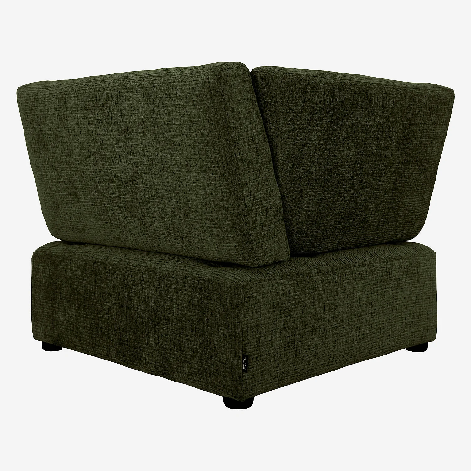 Sessel - Ecke links - Strukturstoff - Khakigrün - 4