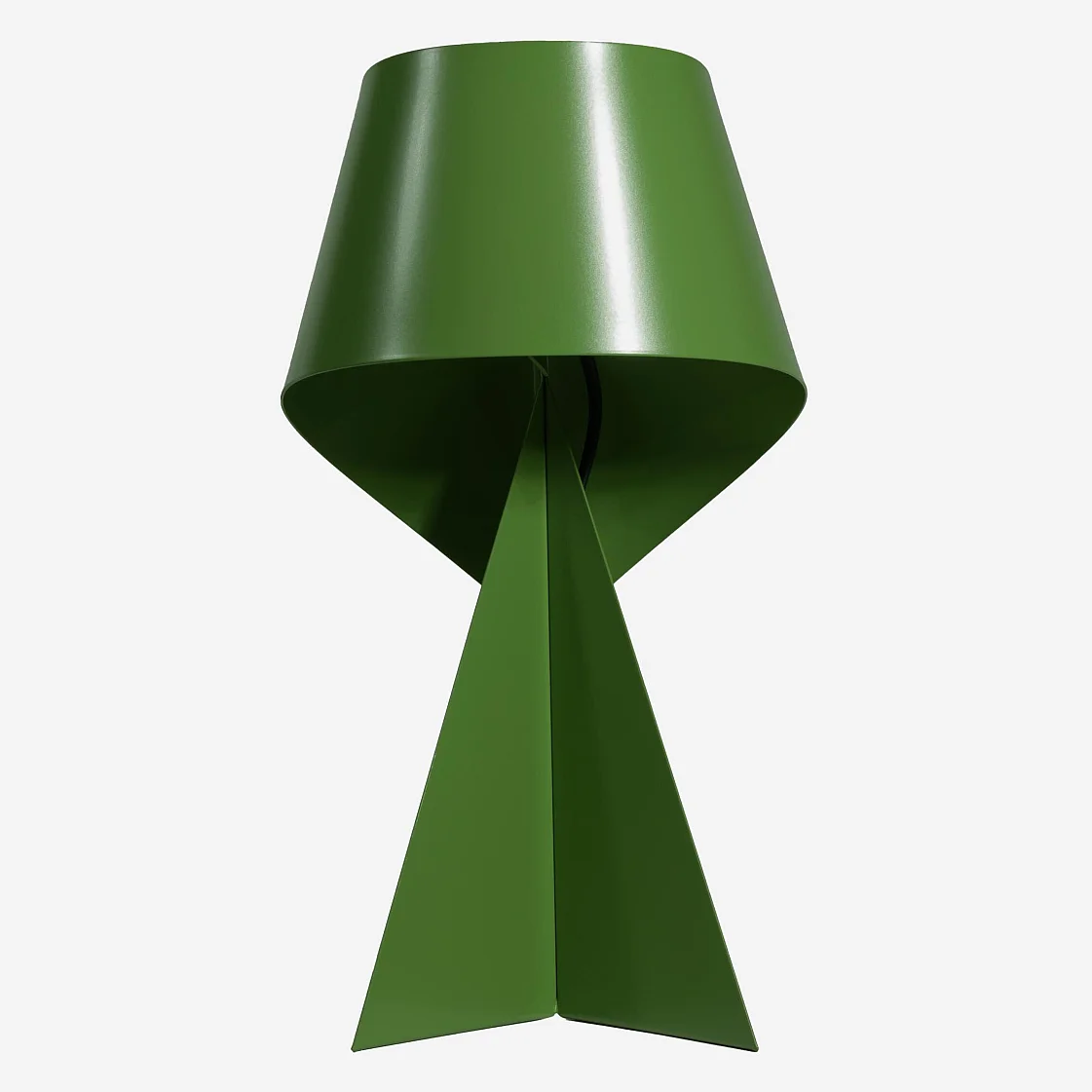 Édition limitée - Lampe de table en métal - 35 cm - Vert Printemps - Design by Claire Norcross - 2