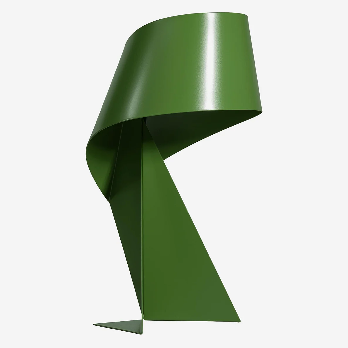 Édition limitée - Lampe de table en métal - 35 cm - Vert Printemps - Design by Claire Norcross - 5