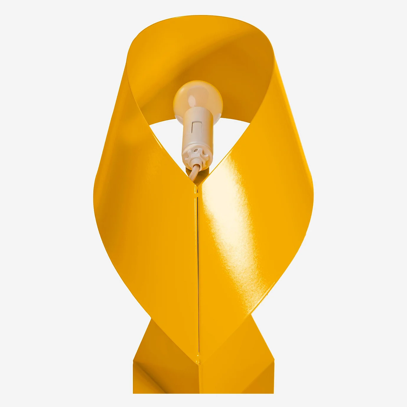 Limited Edition - Tafellamp van metaal - Zonnegeel - 35 cm - Design by Claire Norcross - 11