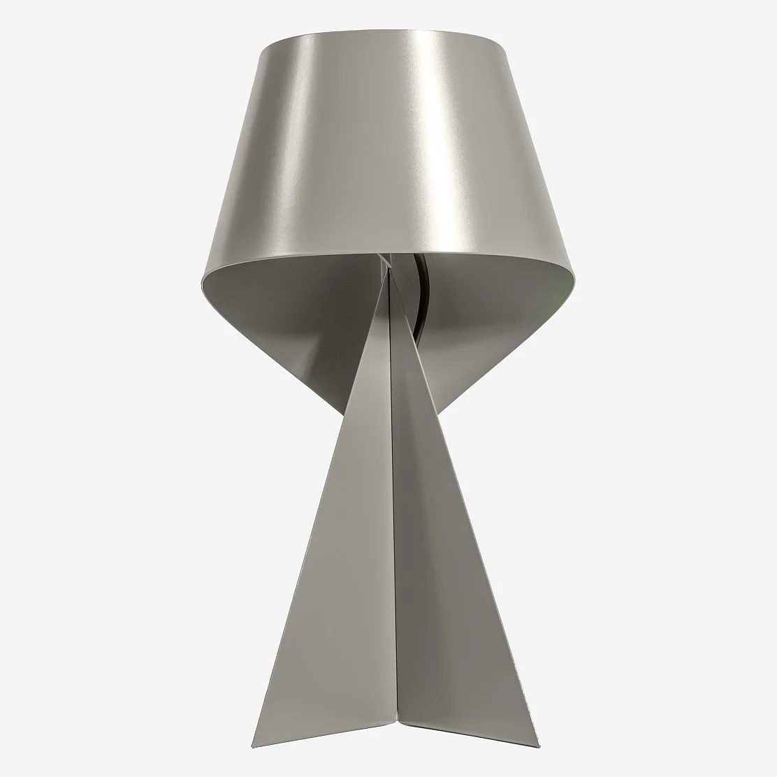 Édition limitée - Lampe de table en métal - 35 cm - Gris Minéral - Design by Claire Norcross - 2