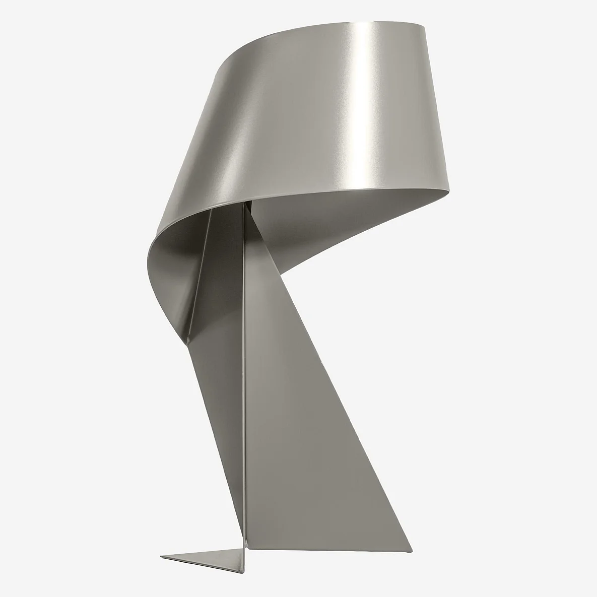 Édition limitée - Lampe de table en métal - 35 cm - Gris Minéral - Design by Claire Norcross - 6