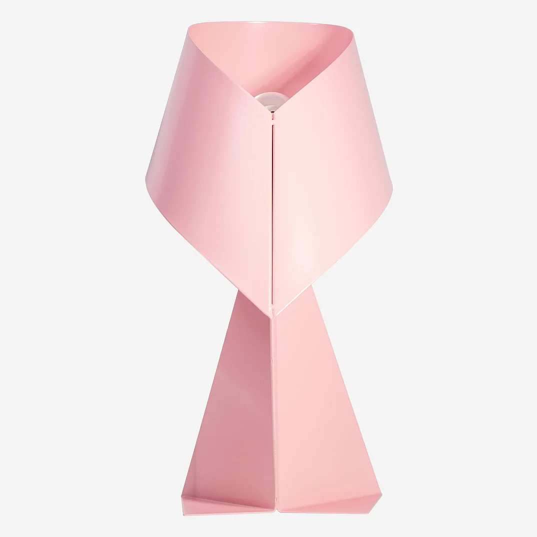 Édition limitée - Lampe de table en métal - 35 cm - Rose Poudre - Design by Claire Norcross - 7