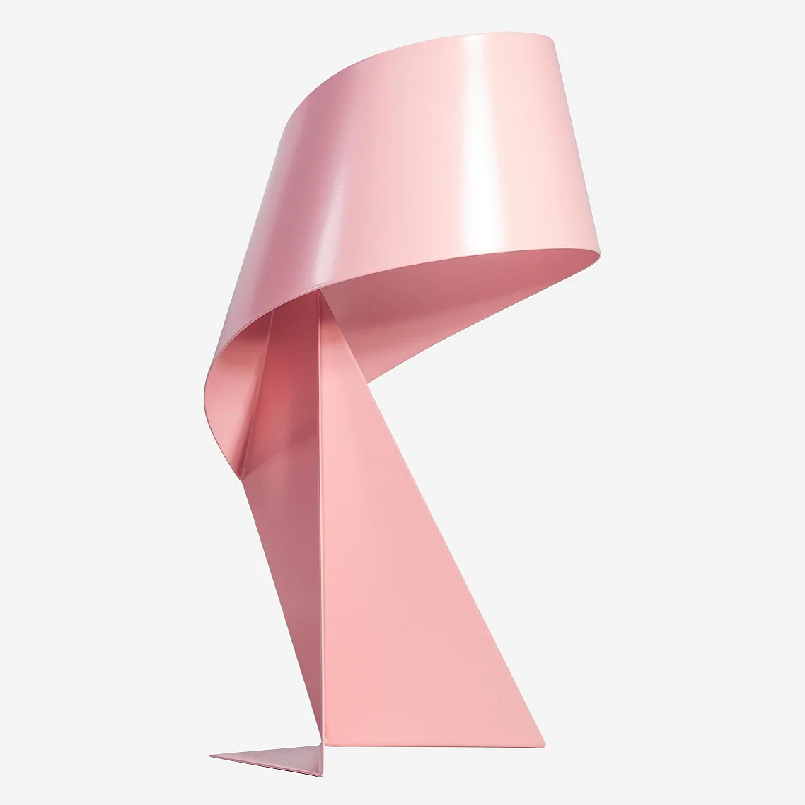 Édition limitée - Lampe de table en métal - 35 cm - Rose Poudre - Design by Claire Norcross - 5