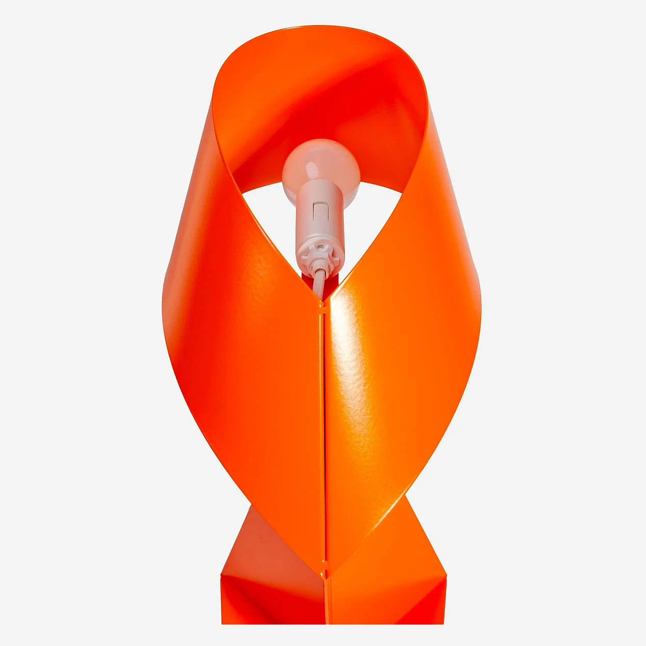 Limited Edition - Tafellamp van metaal - Oranje Tangerine - 35 cm - Design by Claire Norcross - 8