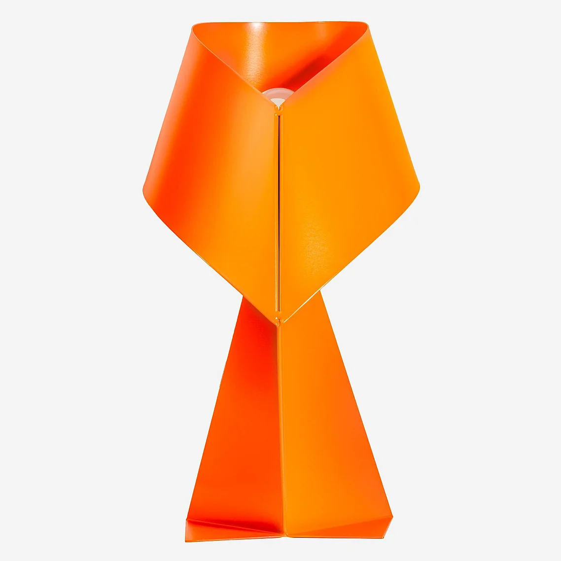 Limited Edition - Tafellamp van metaal - Oranje Tangerine - 35 cm - Design by Claire Norcross - 10