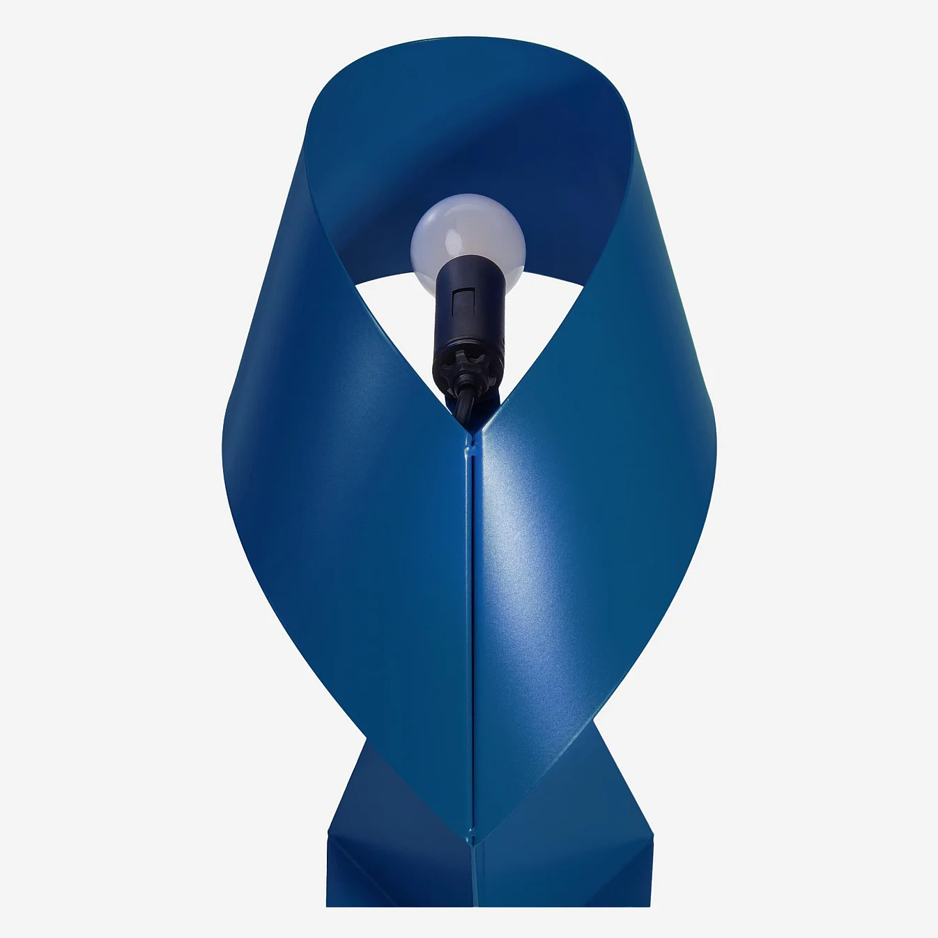 Édition limitée - Lampe de table en métal - 35 cm - Bleu Pacifique - Design by Claire Norcross - 12