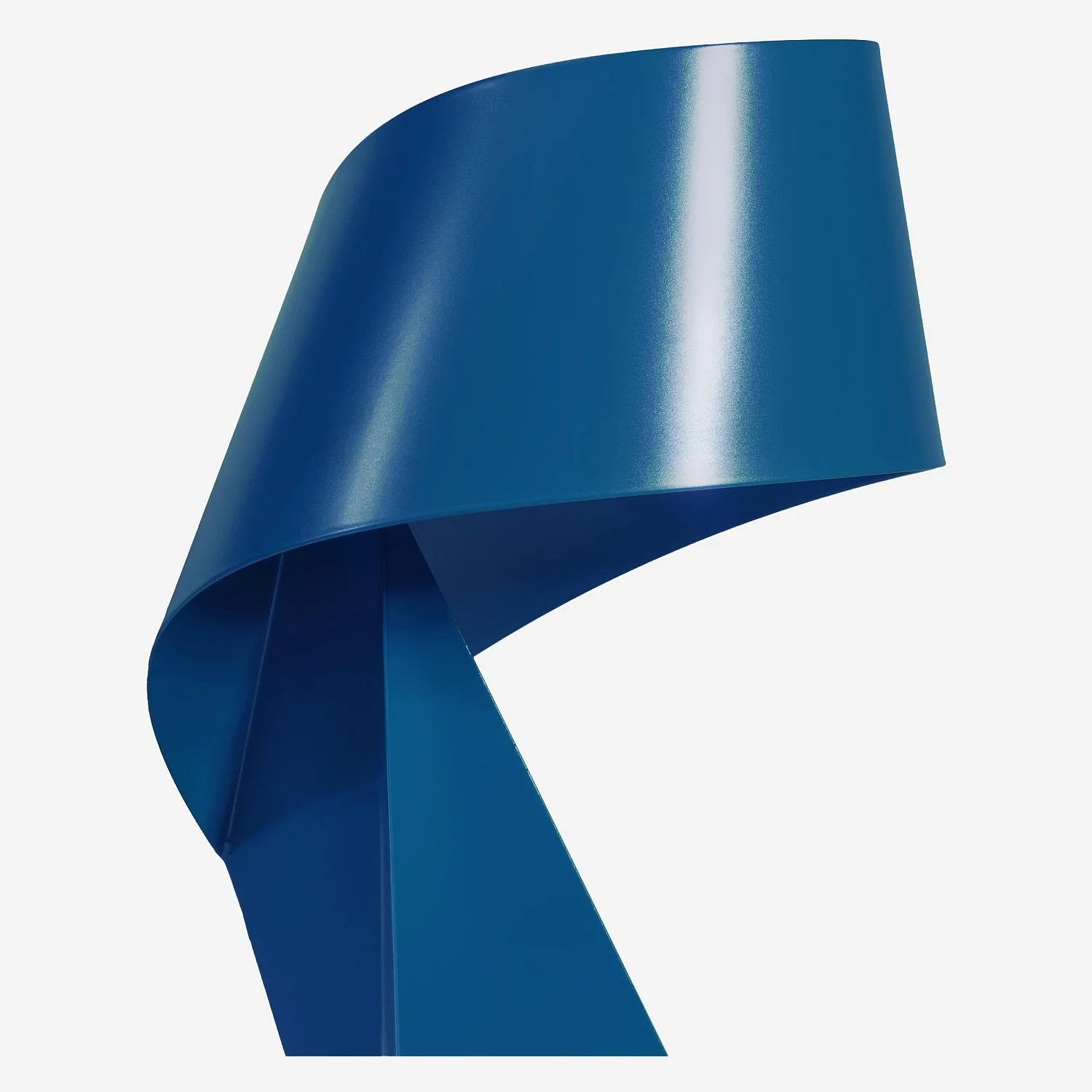 Édition limitée - Lampe de table en métal - 35 cm - Bleu Pacifique - Design by Claire Norcross - 4