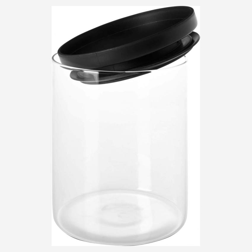 Long jar with lid