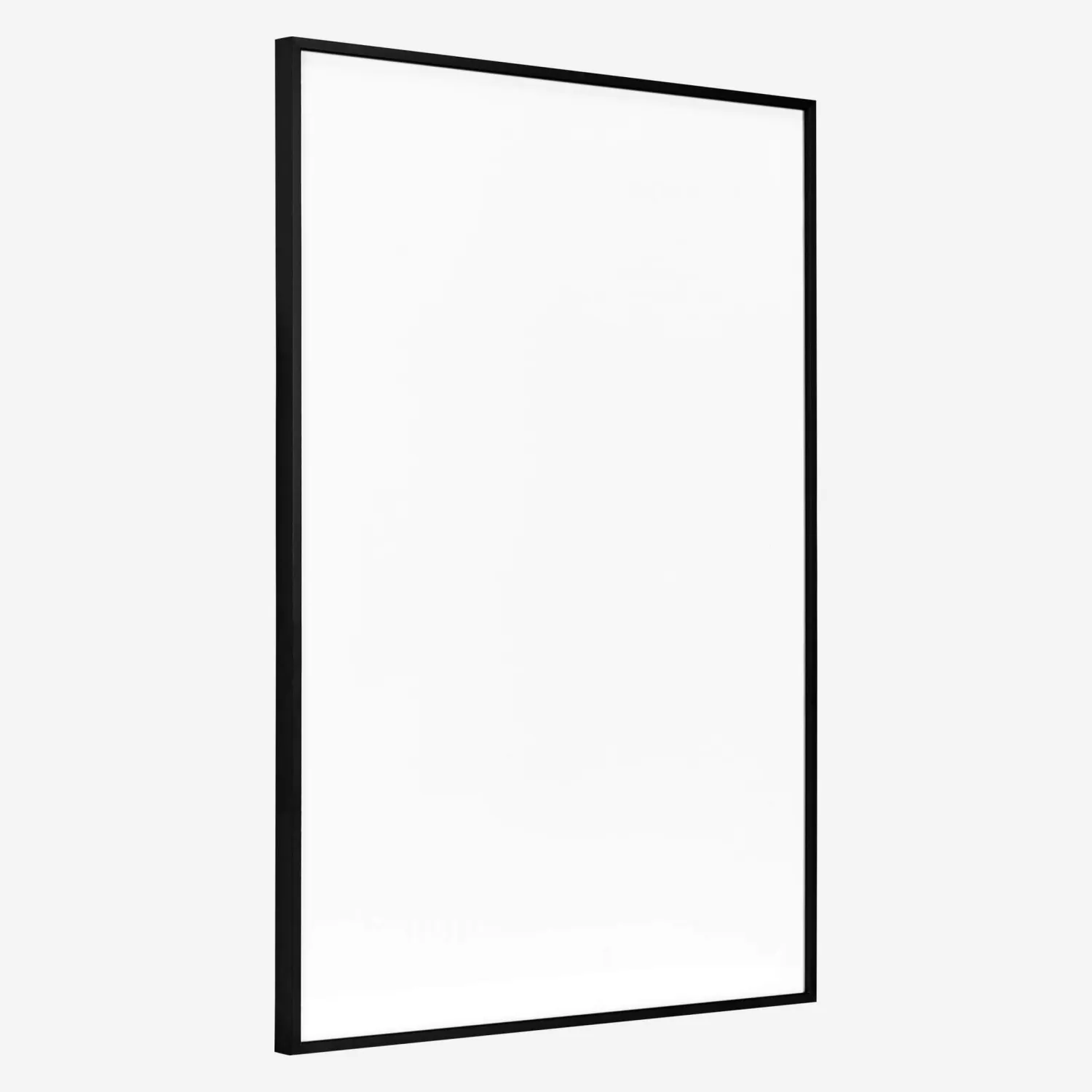 Marco de fotos de aluminio - 50 x 70 cm - Negro (Lote de 2) - 1
