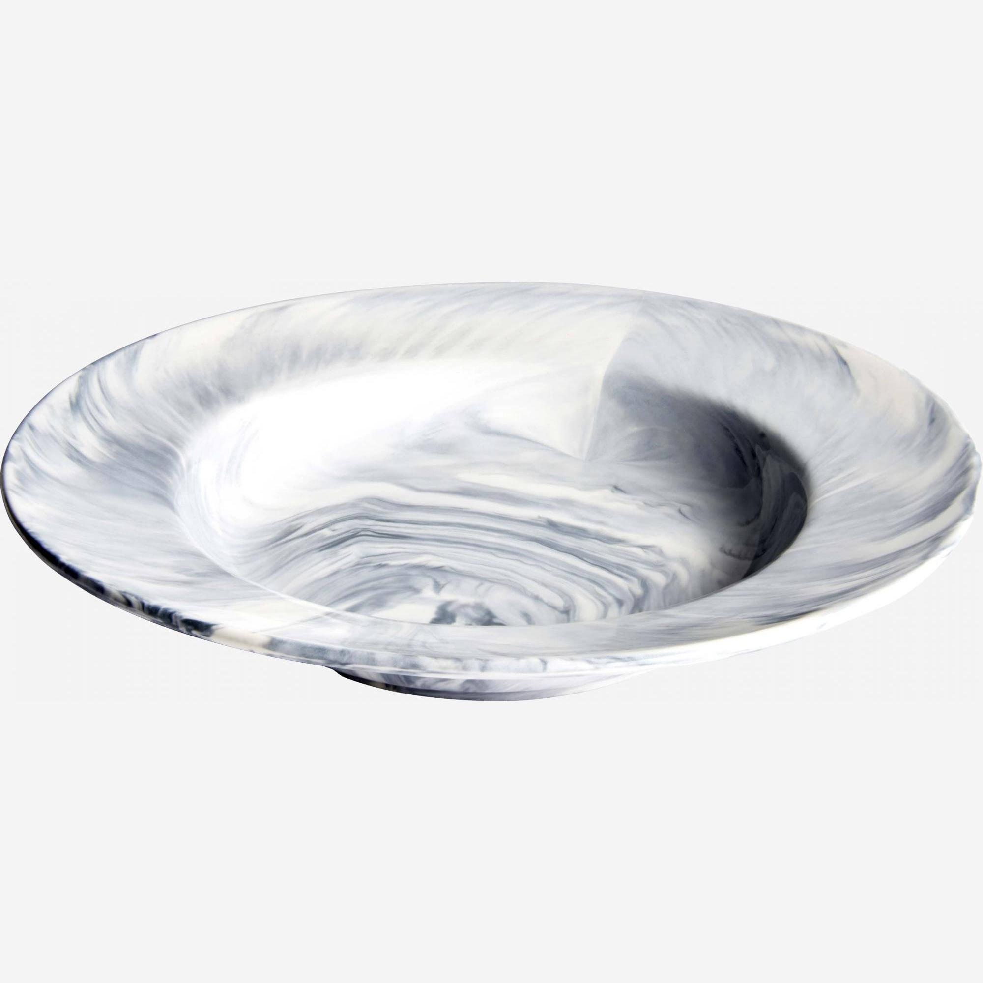 ESBO/ 24CM SOUP PLATE MARBLE  ()