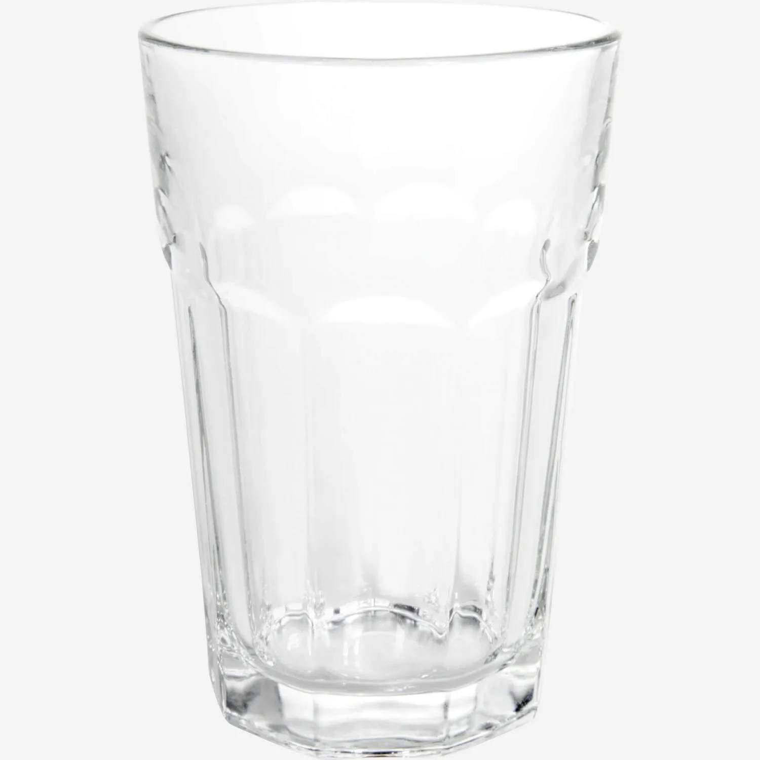 Verre haut transparent (Lot de 6)