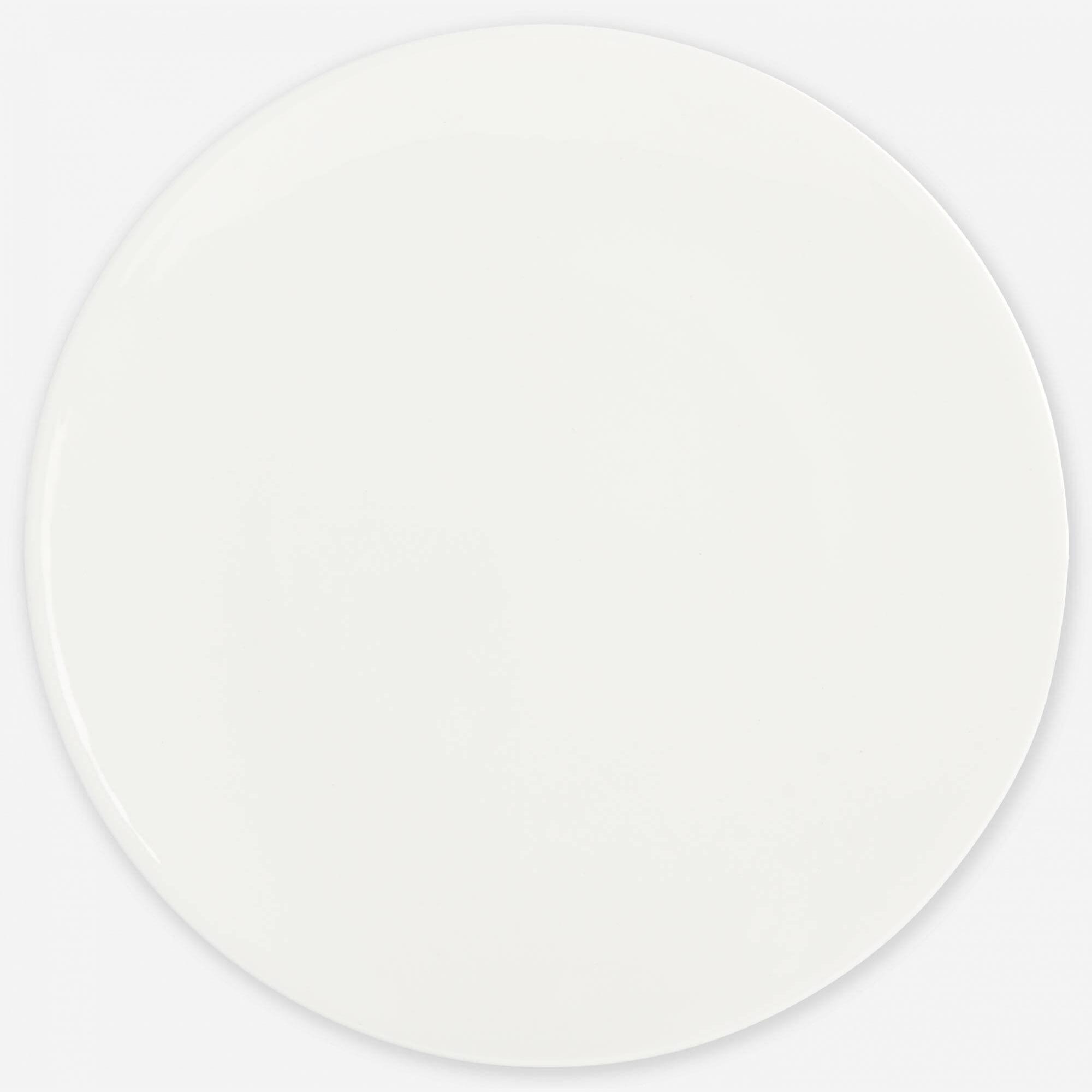 Porcelain dessert plate - 22 cm - White (Set of 6)