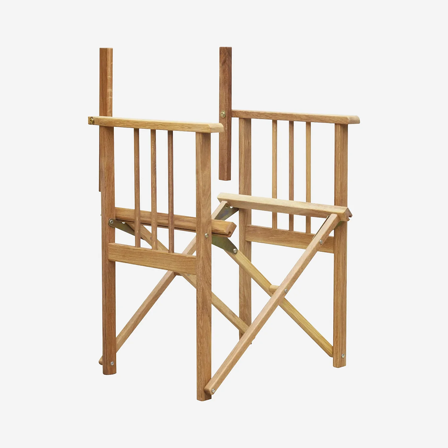 Klappstuhl-Gestell aus Eiche (2-er-Set) - 5