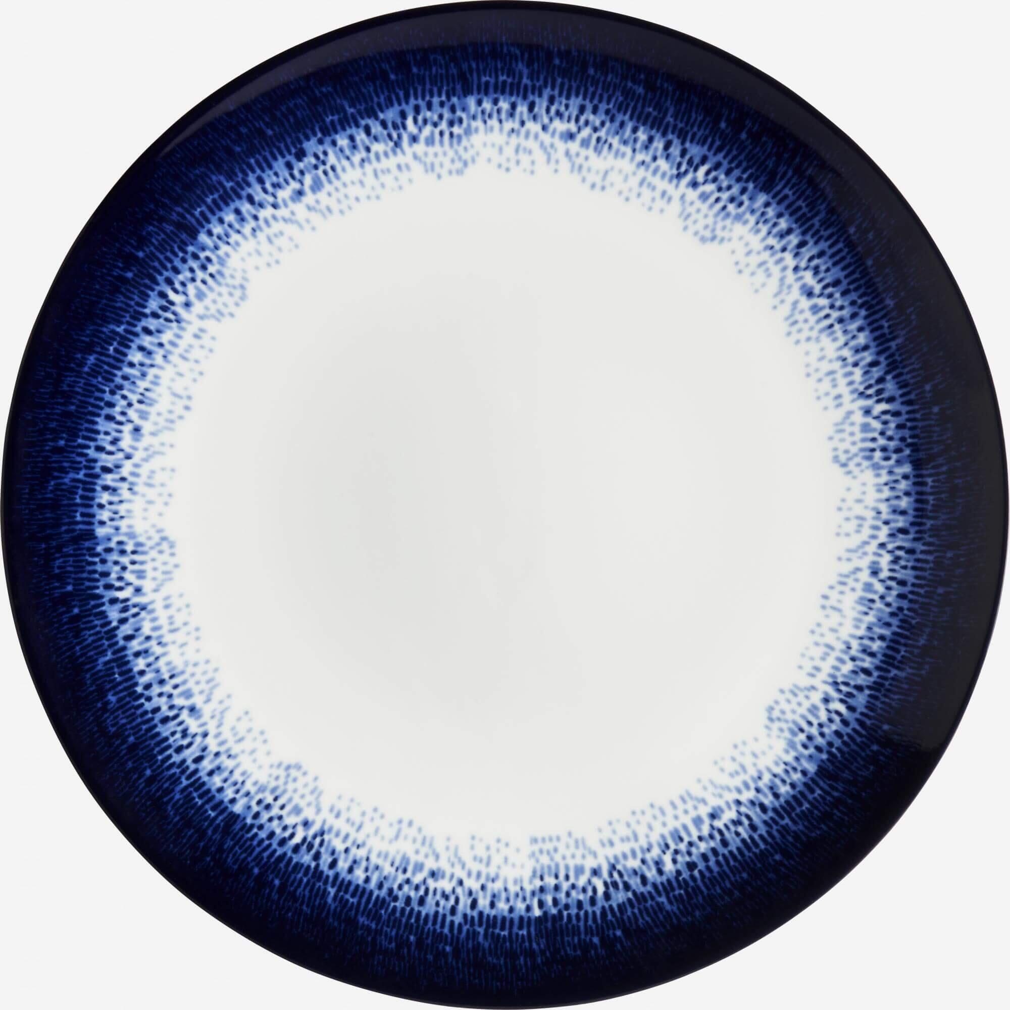 MAINE/ DINNER PLATE BLUE RAIN  ()