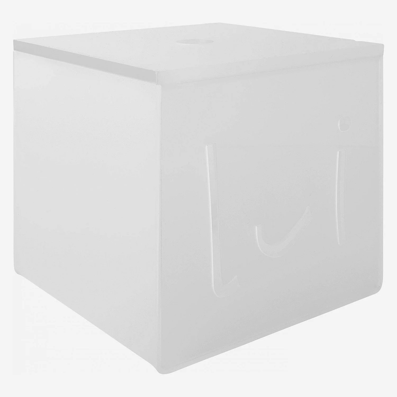 Boîte de rangement - Transparent - 14 x 14 x 12,5 cm (Lot de 4) - 4