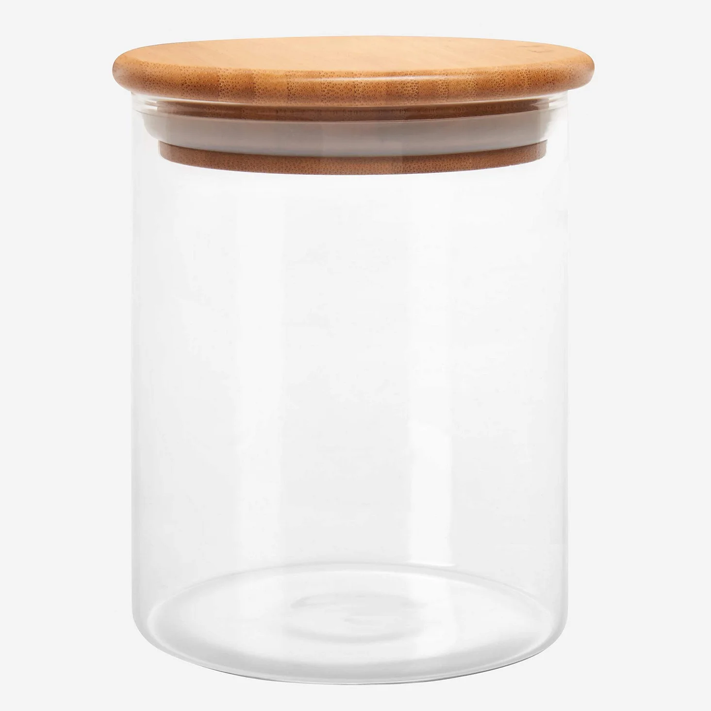 Bocal en verre et bambou - 10 x 13 cm (Lot de 12) - 2