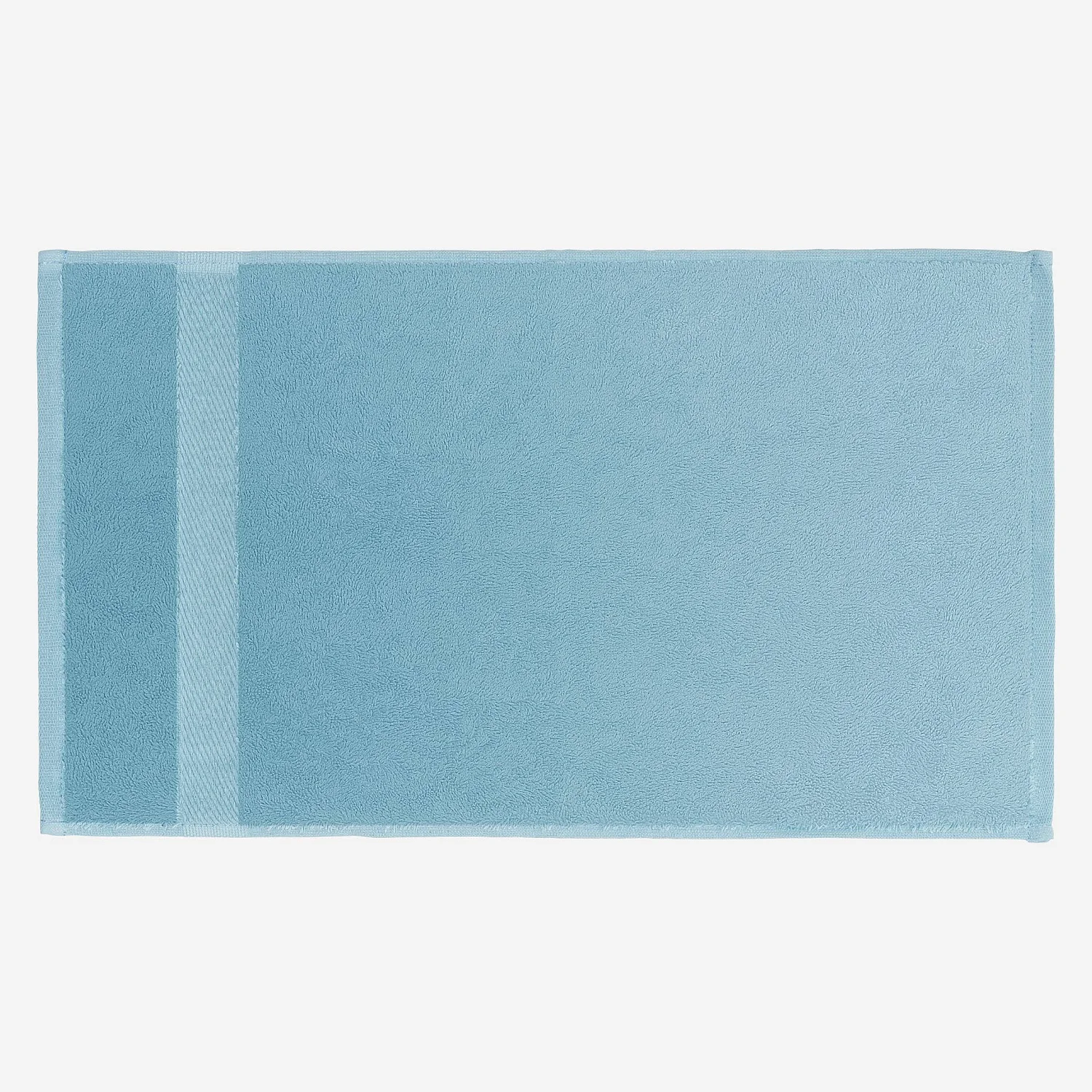 Toalla de baño de algodón - 30 x 50 cm - Azul (Lote de 6) - 2