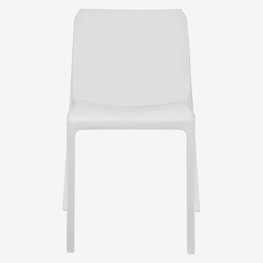 Chaise  en polypropylène et  fibre de verre - Blanc (Lot de 4) - 3