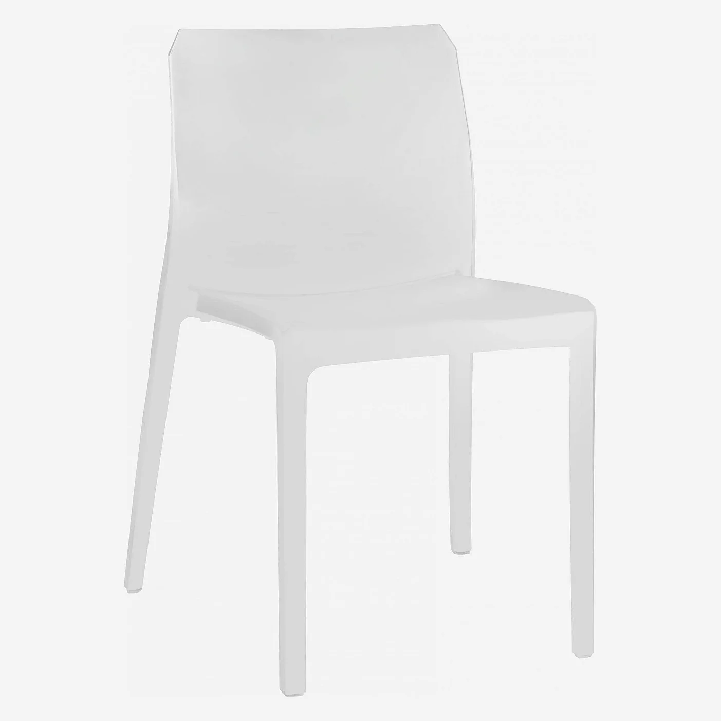 Chaise  en polypropylène et  fibre de verre - Blanc (Lot de 4) - 1