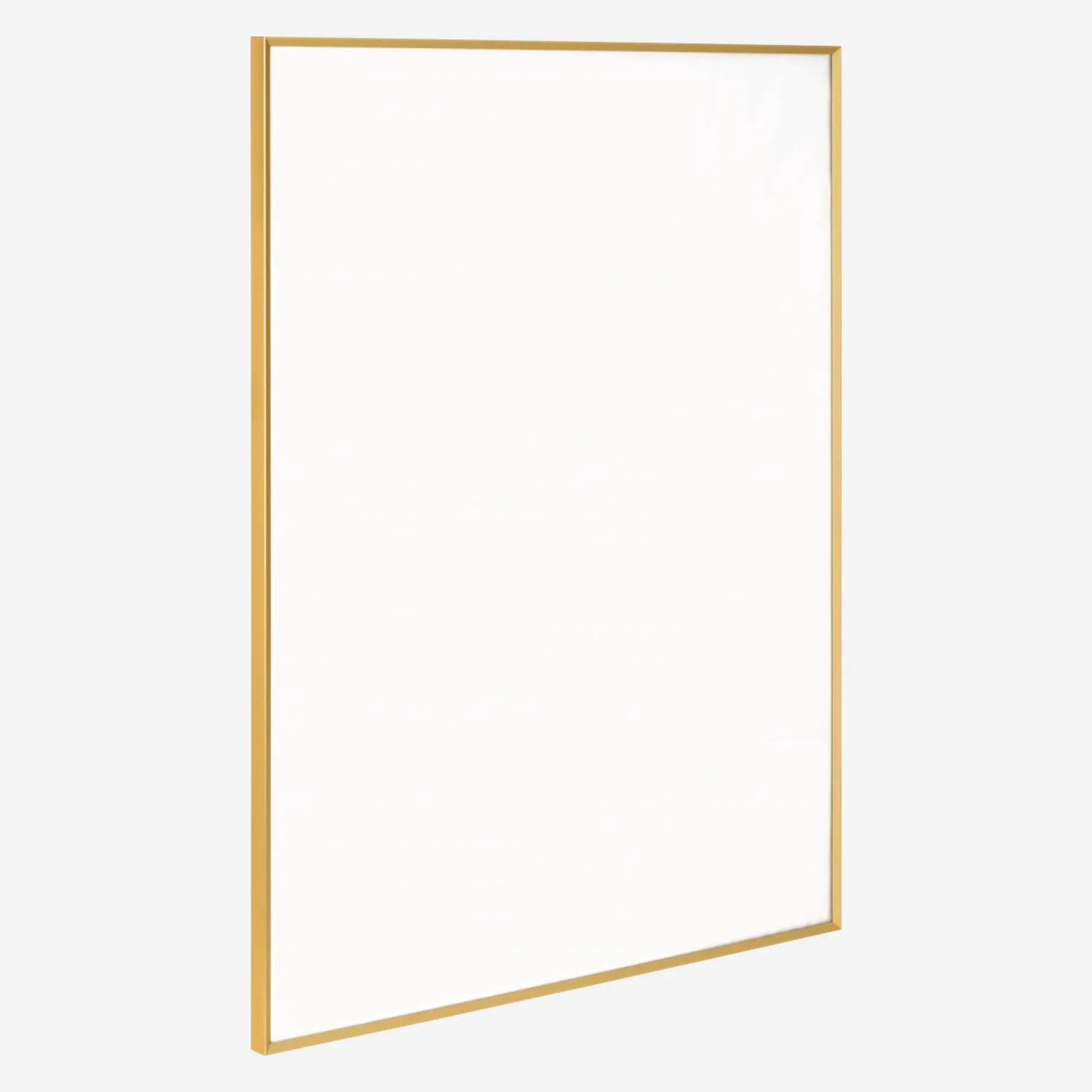 Cadre mural en aluminium - 60 x 80 cm - Or (Lot de 2) - 1