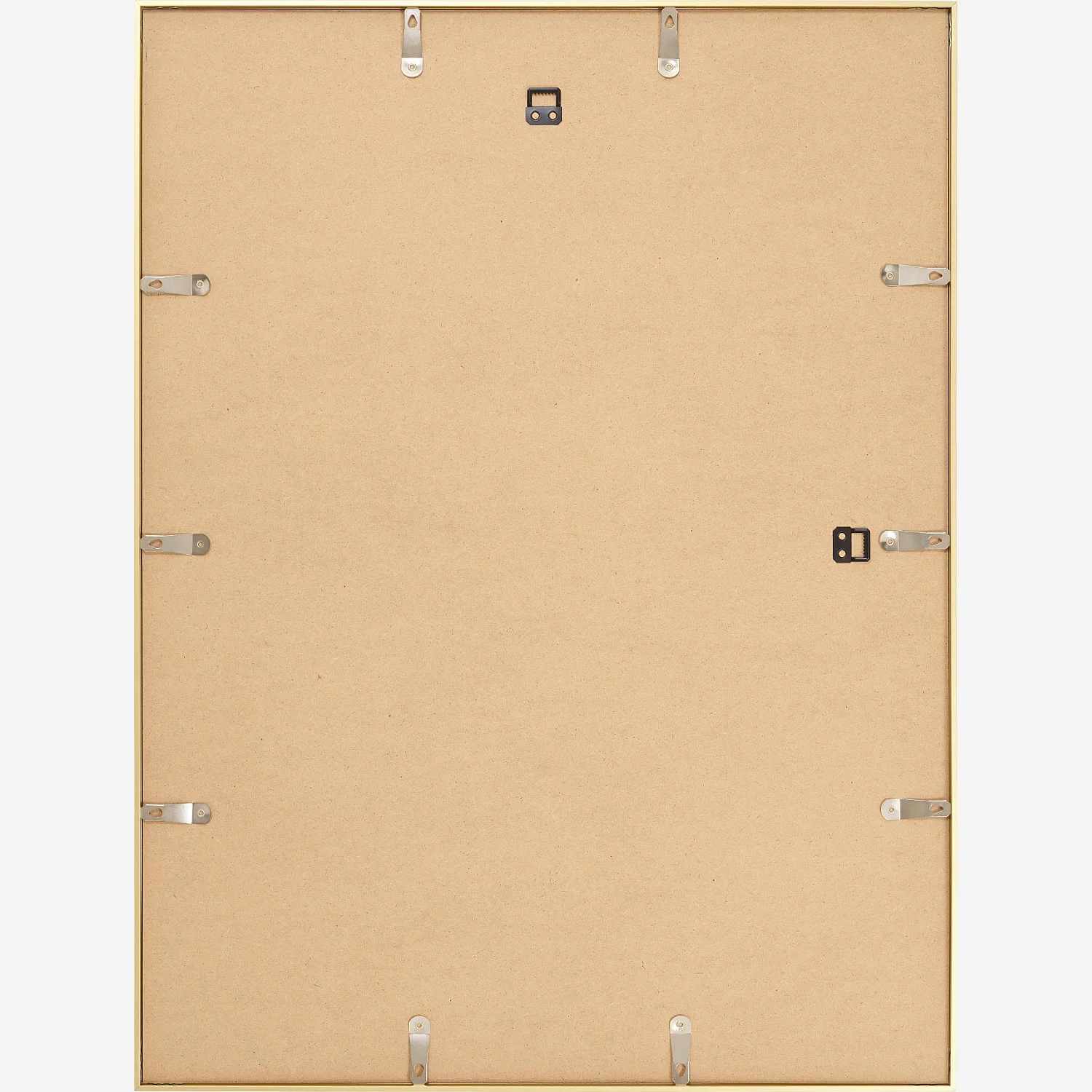 Cadre mural en aluminium - 60 x 80 cm - Or (Lot de 2) - 3