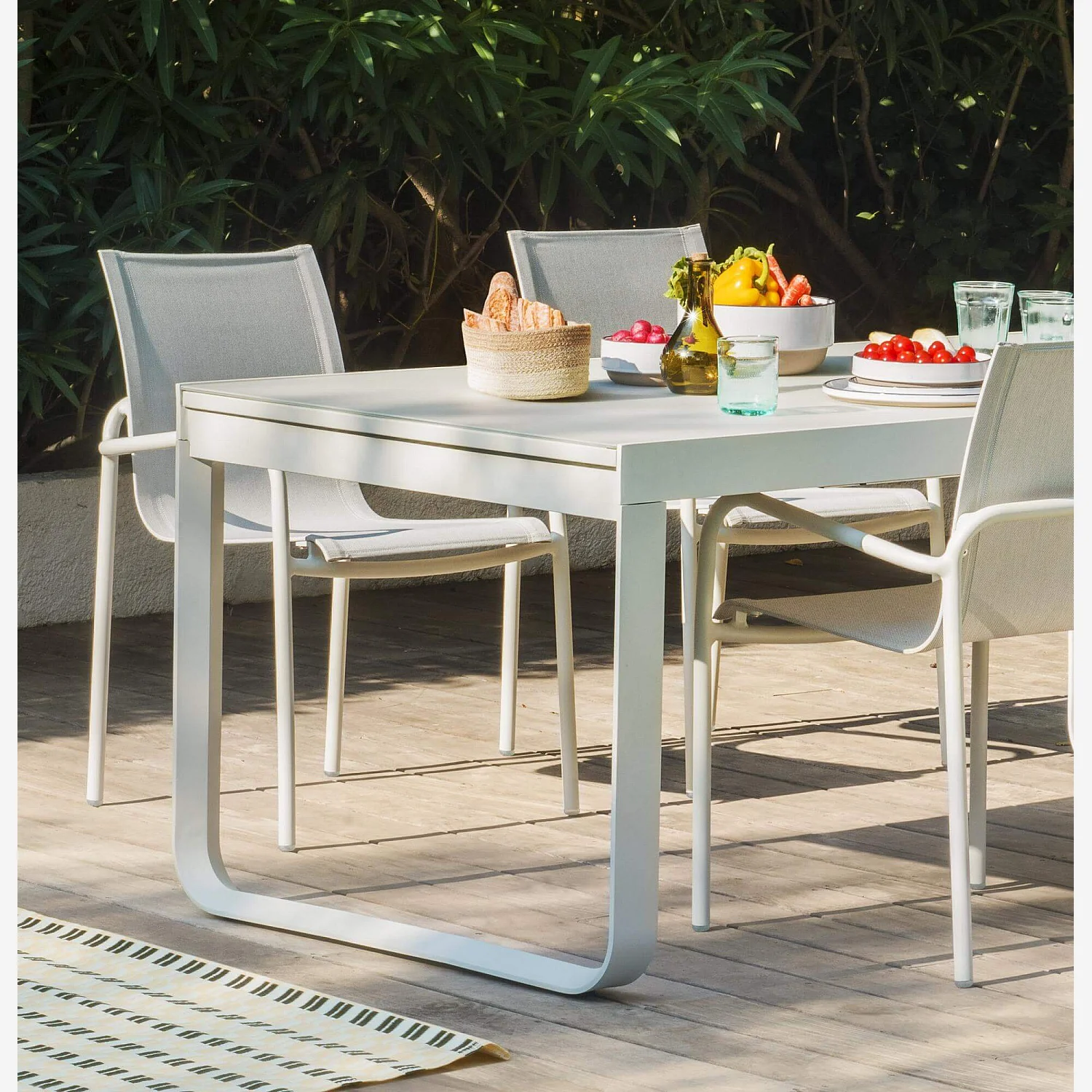 Corbeille à pain en jute tressé - 25 x 13 cm - Beige (Lot de 5) - 1