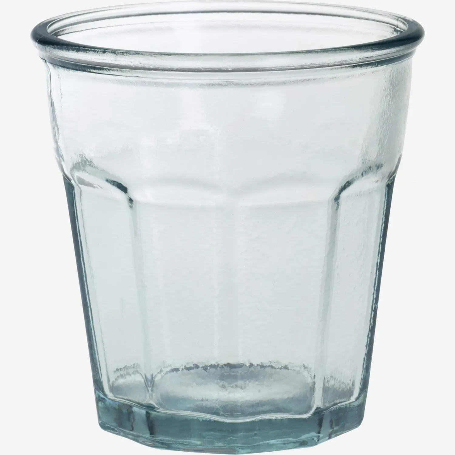 Gobelet en verre recyclé - Bleu clair - 220 ml (Lot de 6)