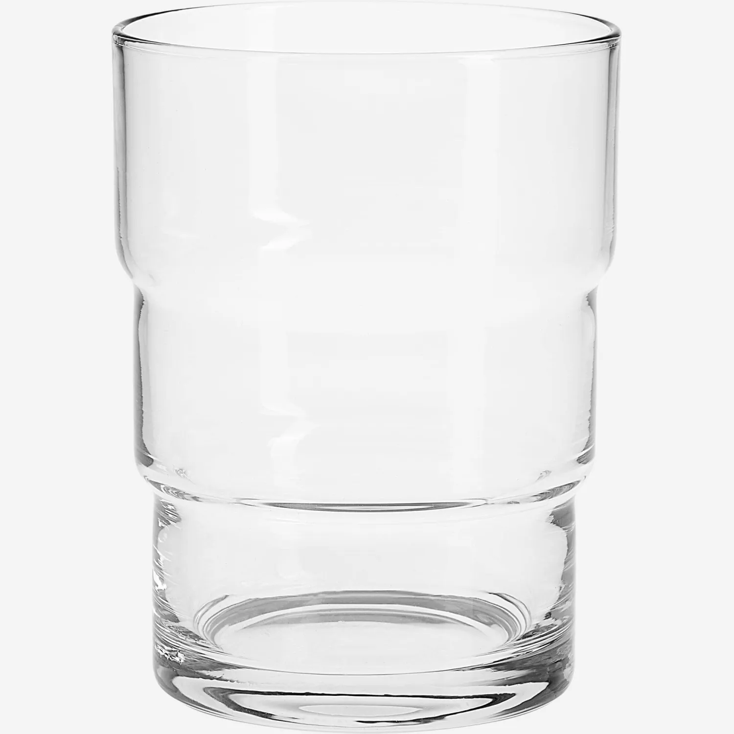Gobelet en verre - 340 ml - Transparent (Lot de 6)