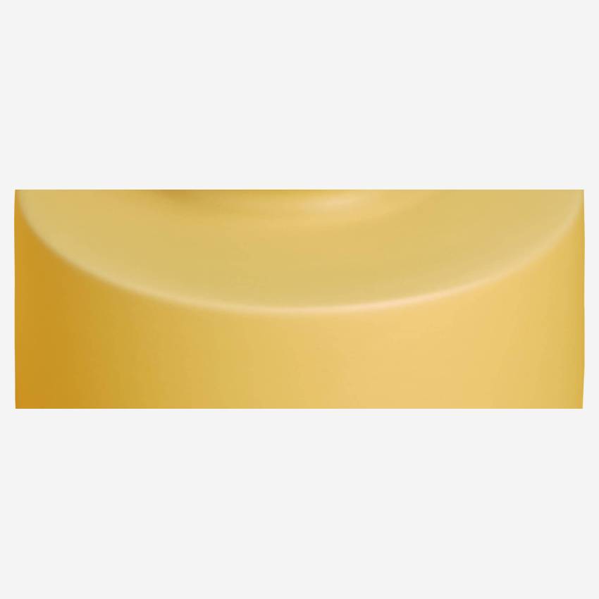 Ceramic vase jaune 14,5cm
