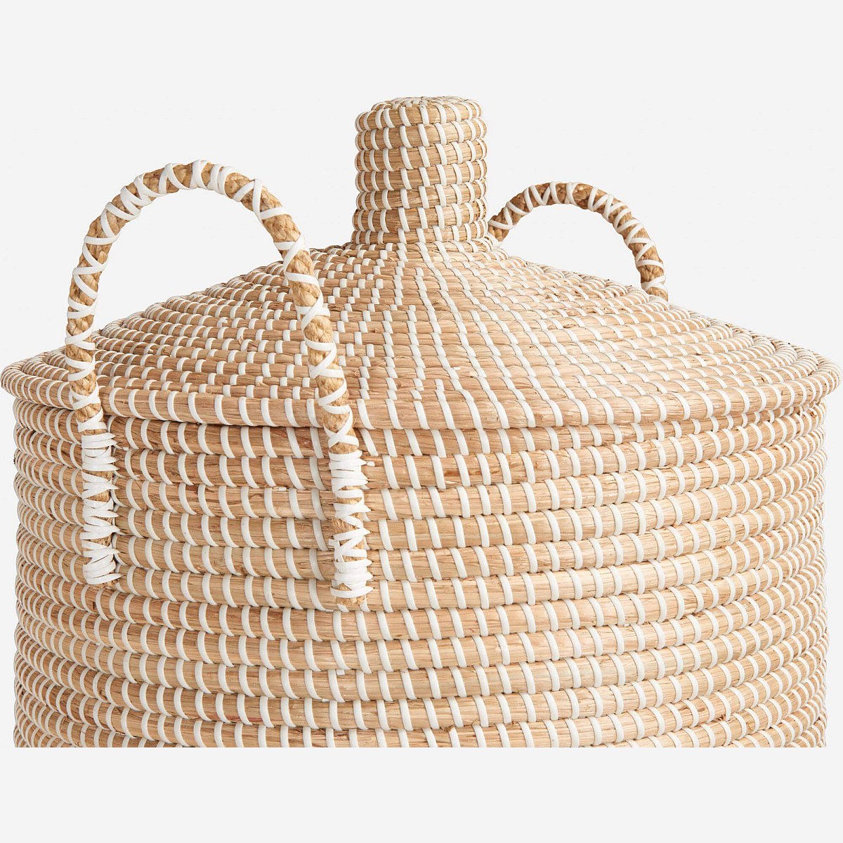 Jogga - Korb, 70 cm mit Deckel aus Seegras - Habitat