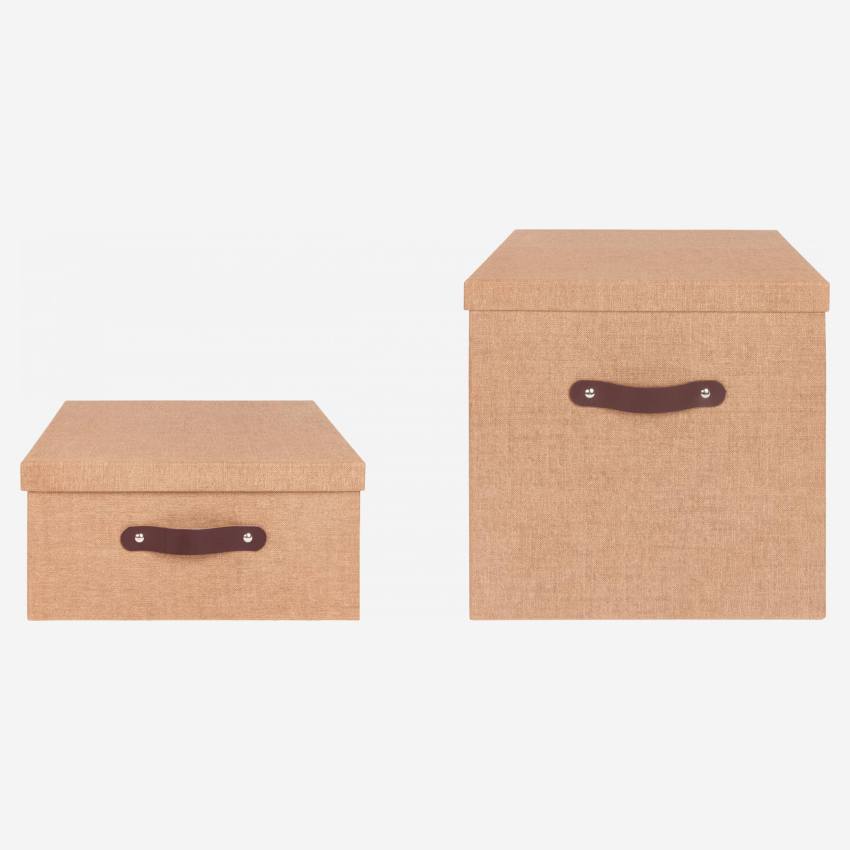 Folding box made of cardboard 60X48, brown