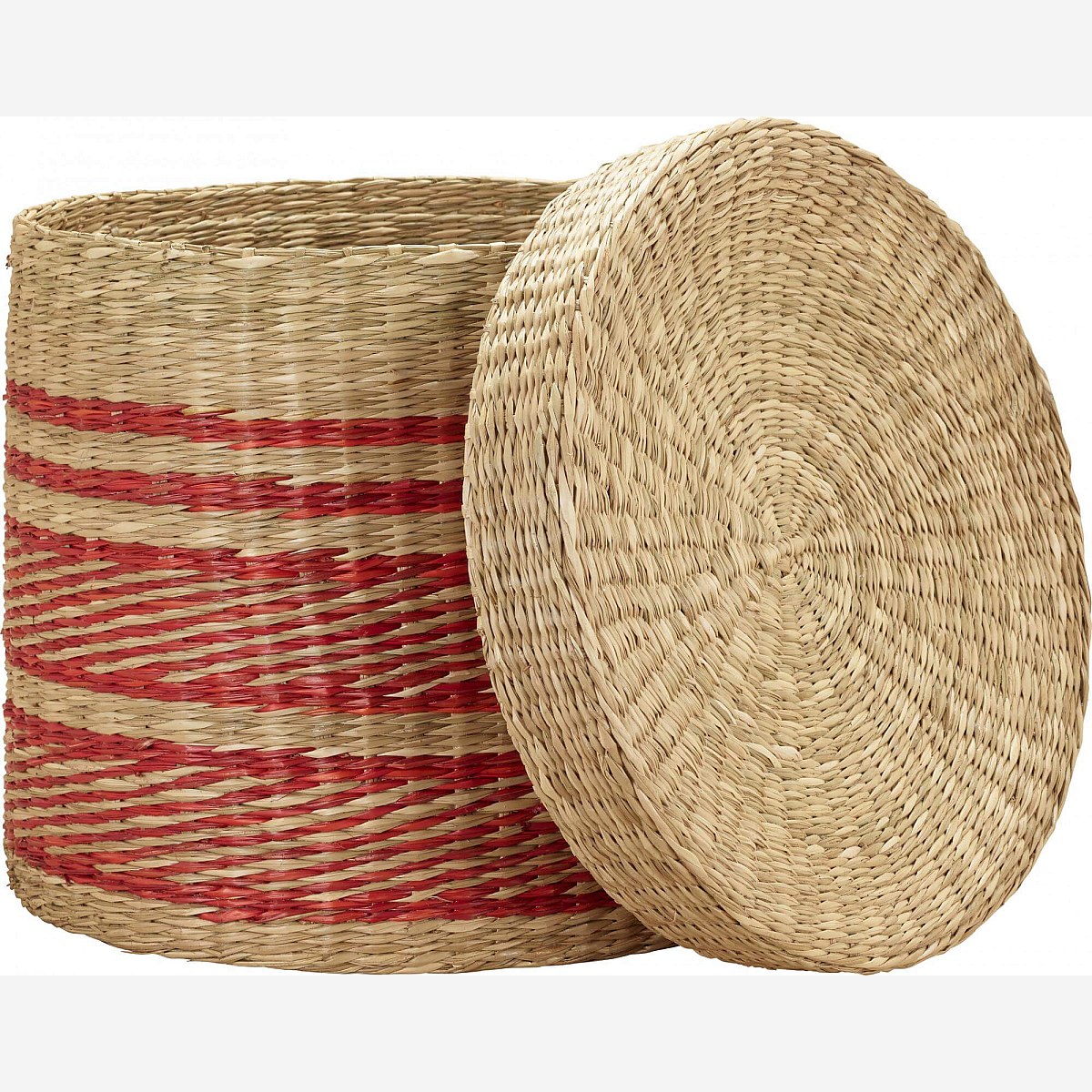 Ginger - Korb aus Seegras, rot, M - Habitat