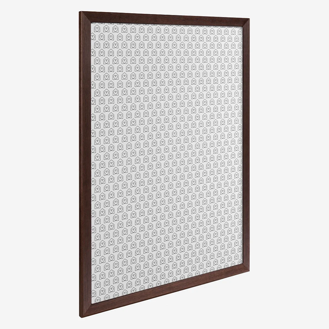 Cadre mural en bois - 50 x 70 cm - Wengué (Lot de 2) - 2