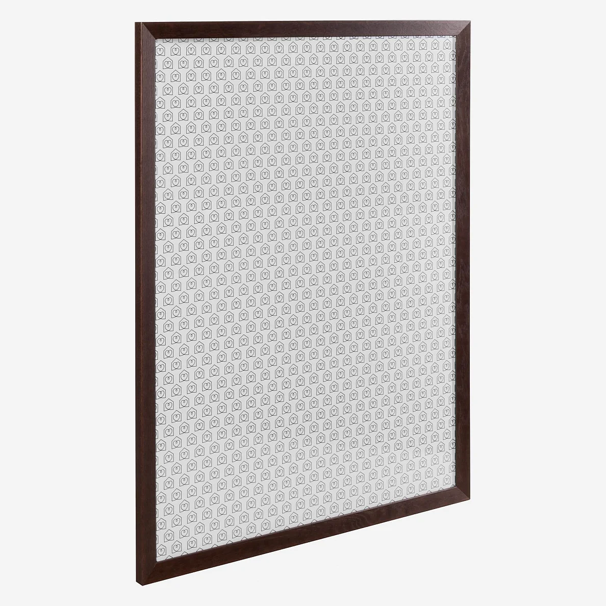 Cadre mural en bois - 60 x 80 cm - Wengué (Lot de 2) - 2