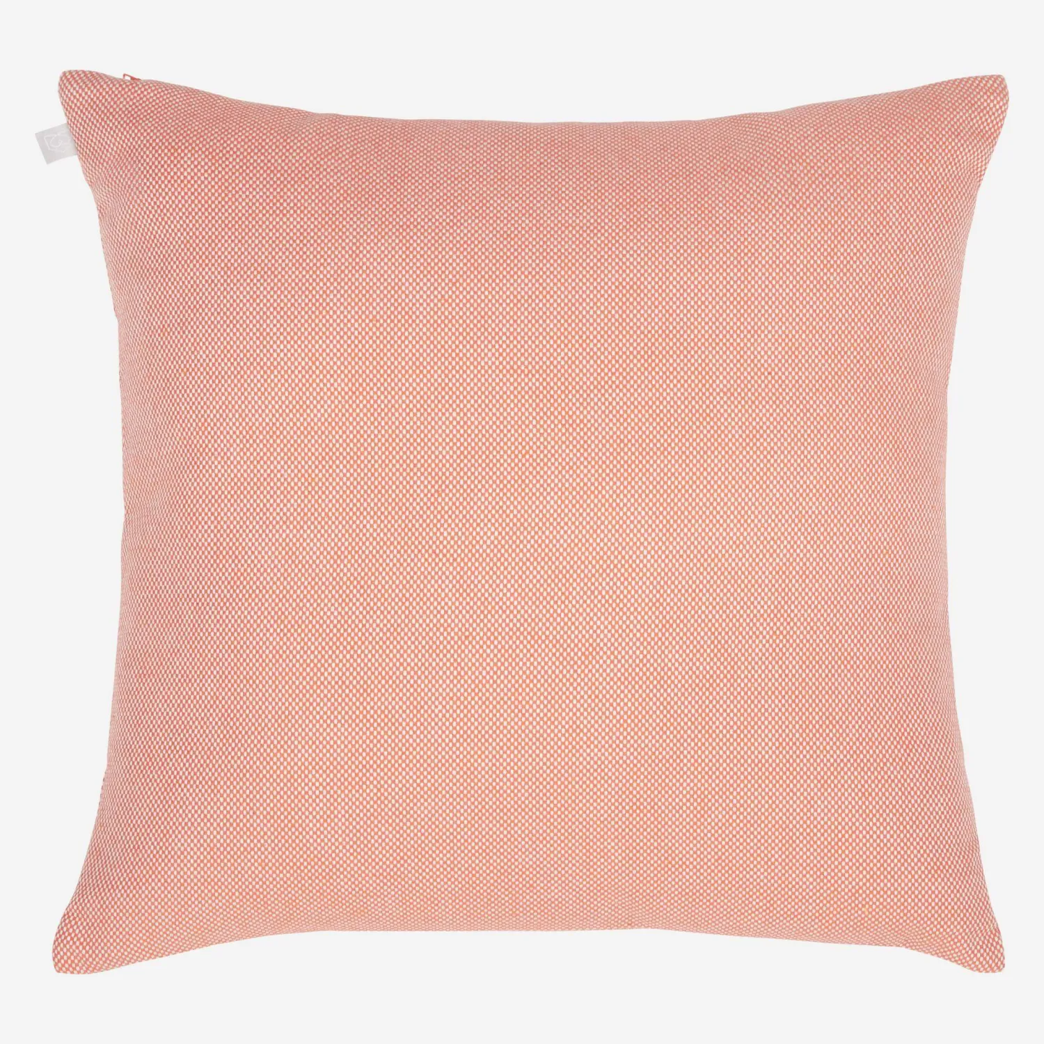 Cojín de algodón - 45 x 45 cm - Naranja (Lote de 3) - 1