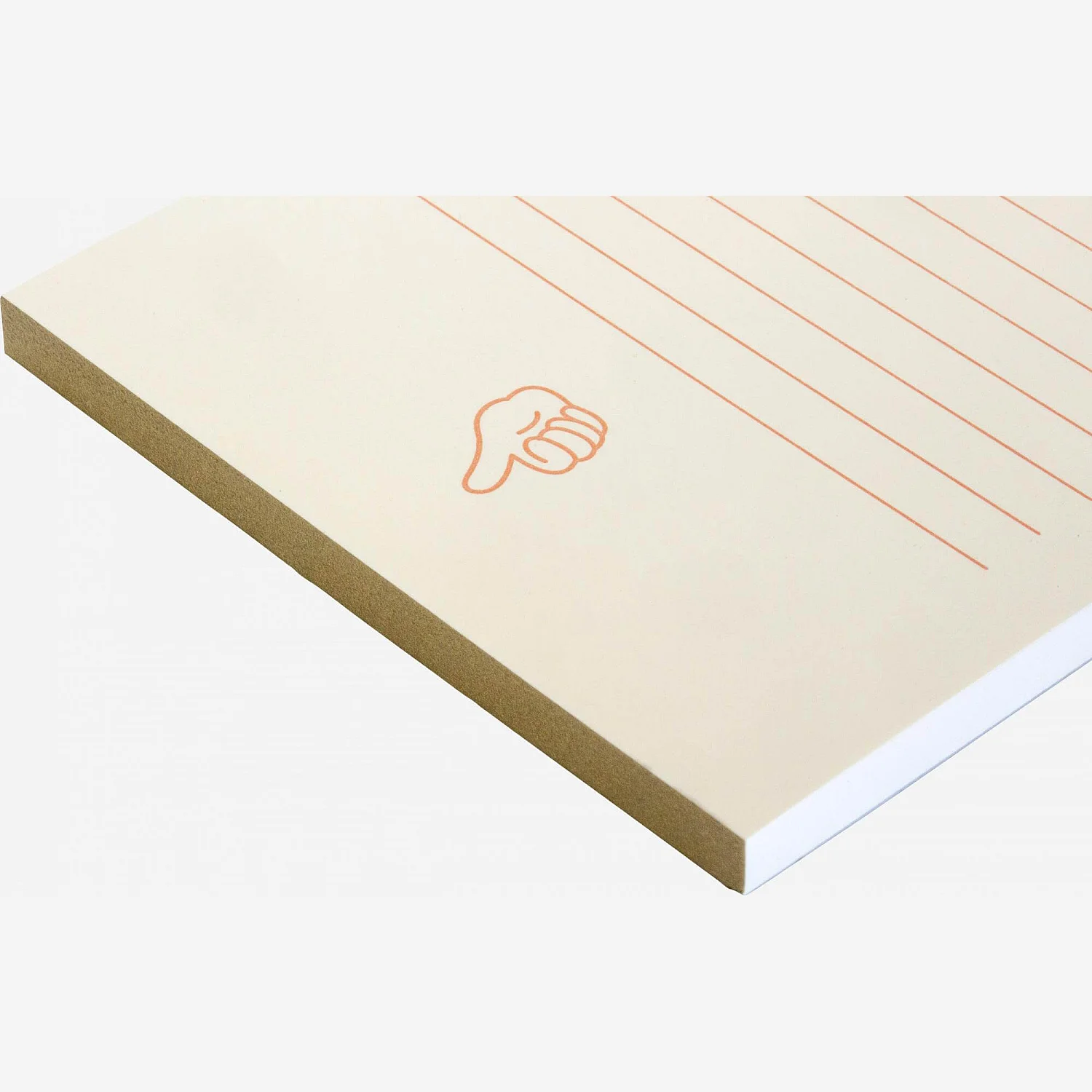 Bloc-notes A6 - 45 feuilles - Motif main - Design by Floriane Jacques (Lot de 6) - 2