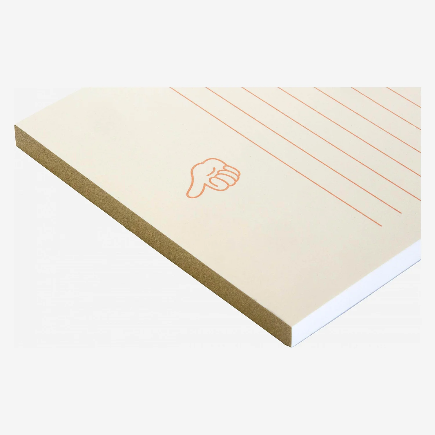 Bloc-notes A6 - 45 feuilles - Motif main - Design by Floriane Jacques (Lot de 6) - 4