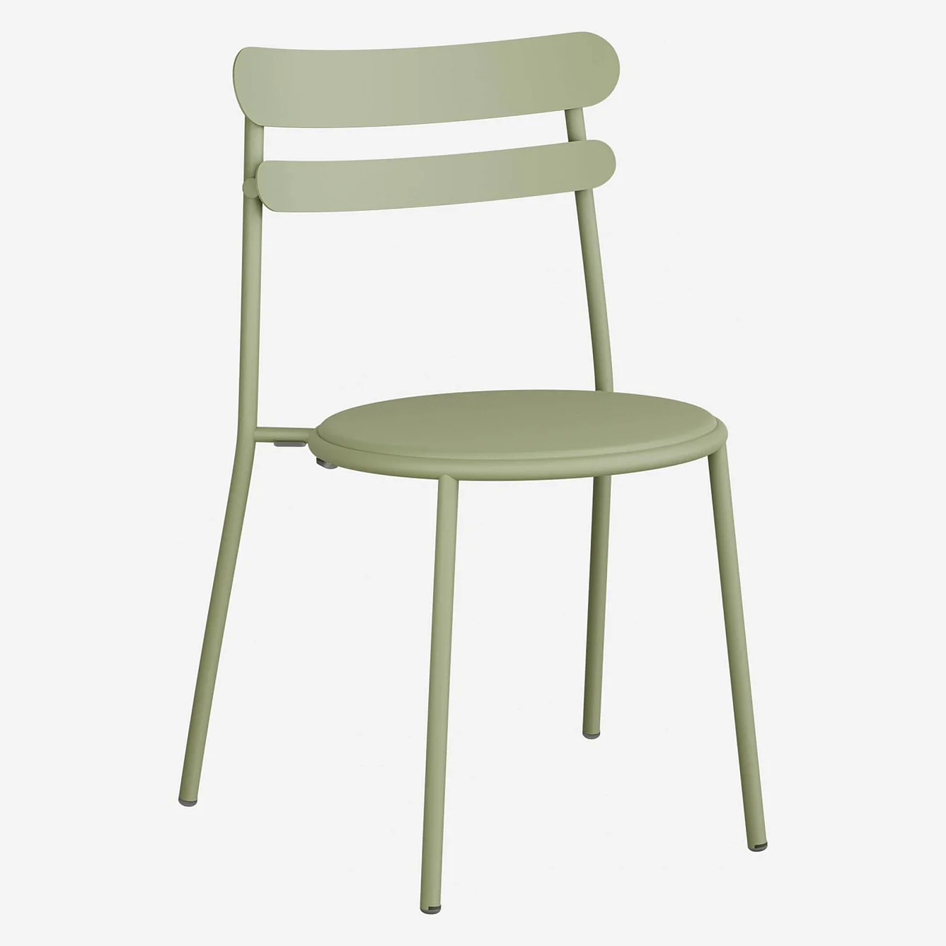 Tuinstoel van staal - Lindegroen - Design by Studio Brichet-Ziegler (Set van 2) - 2