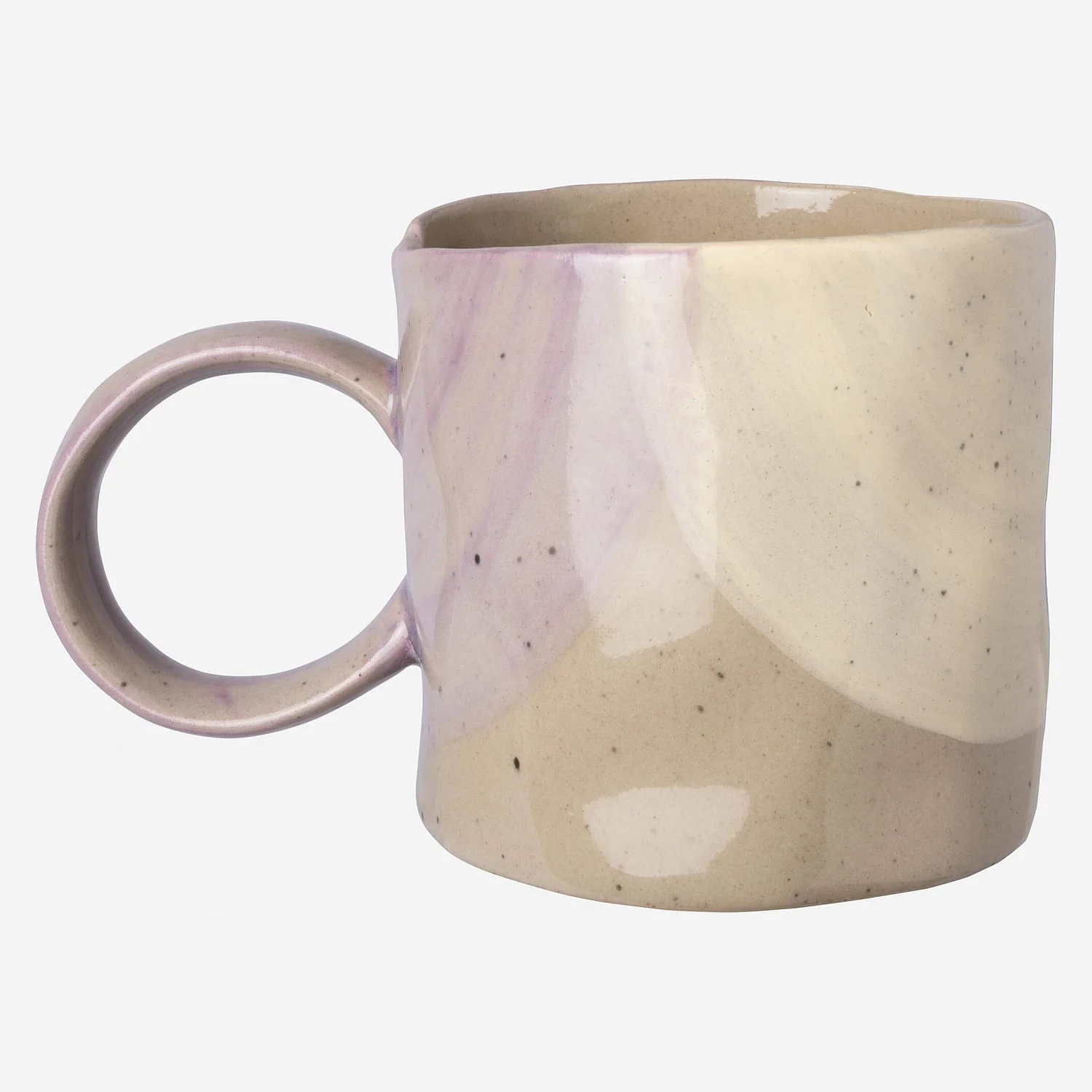 Mug en faïence - 350 ml - Violet (Lot de 6) - 2
