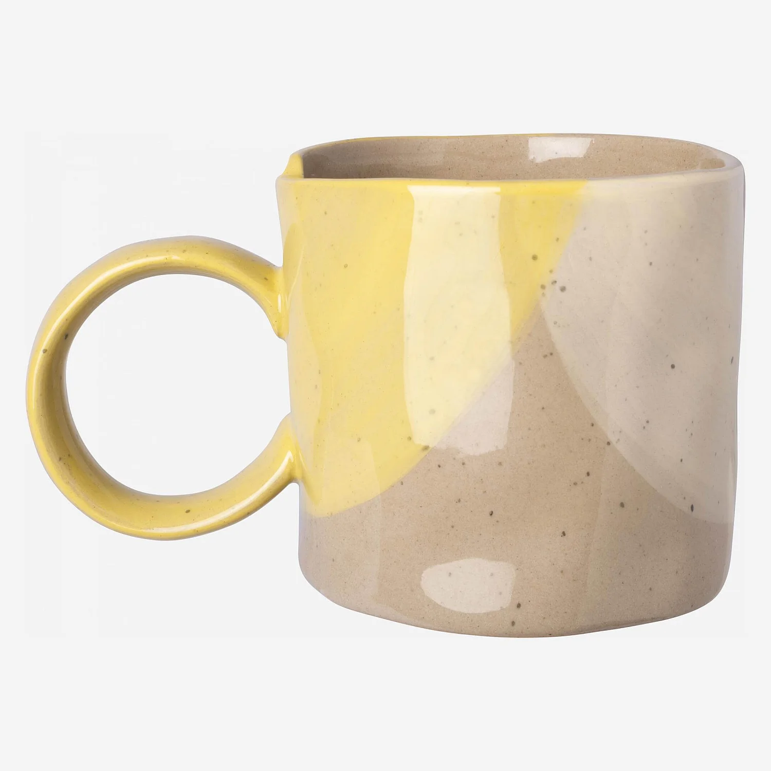 Mug en faïence - 350 ml - Jaune (Lot de 6) - 2