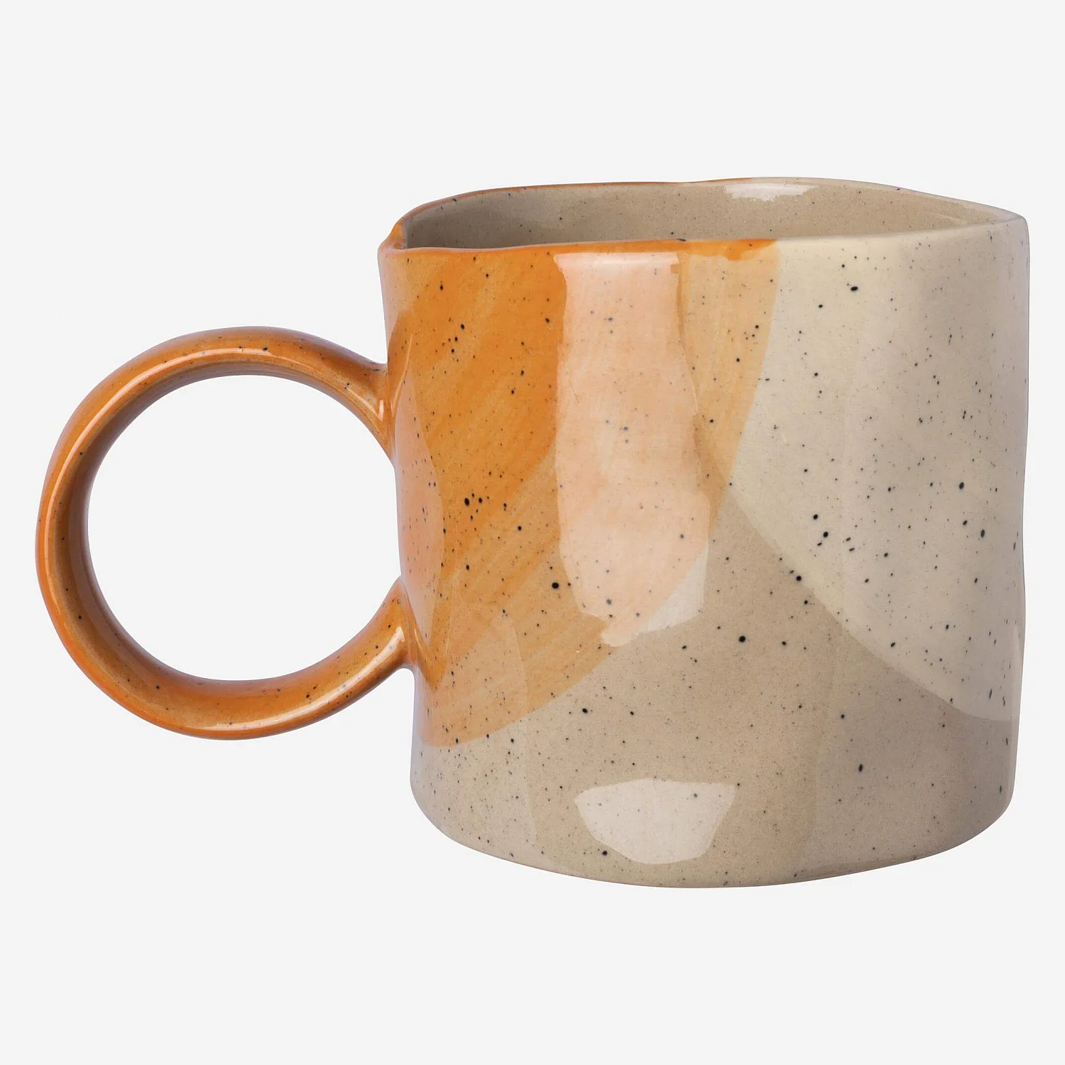 Mug en faïence - 350 ml - Orange (Lot de 6) - 2