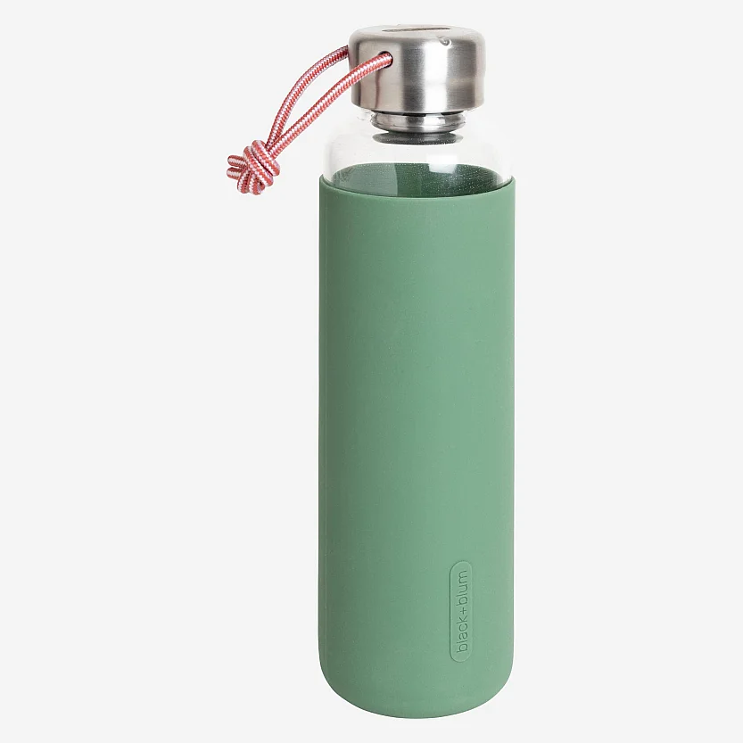 Botella de vidrio - 600 ml - Verde (Lote de 4) - 2