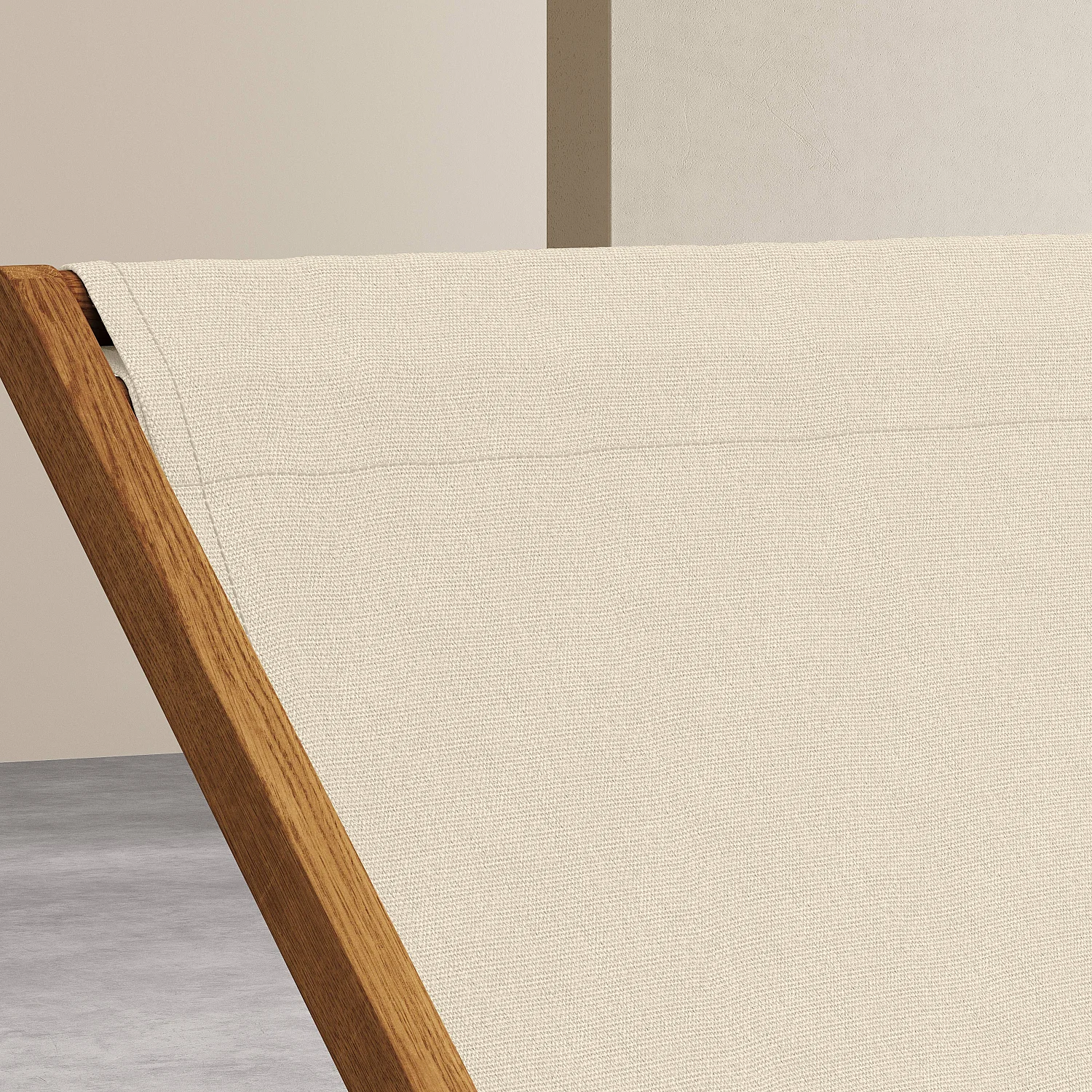 Toile en coton pour chilienne - Ecru (structure vendue séparément) - 3