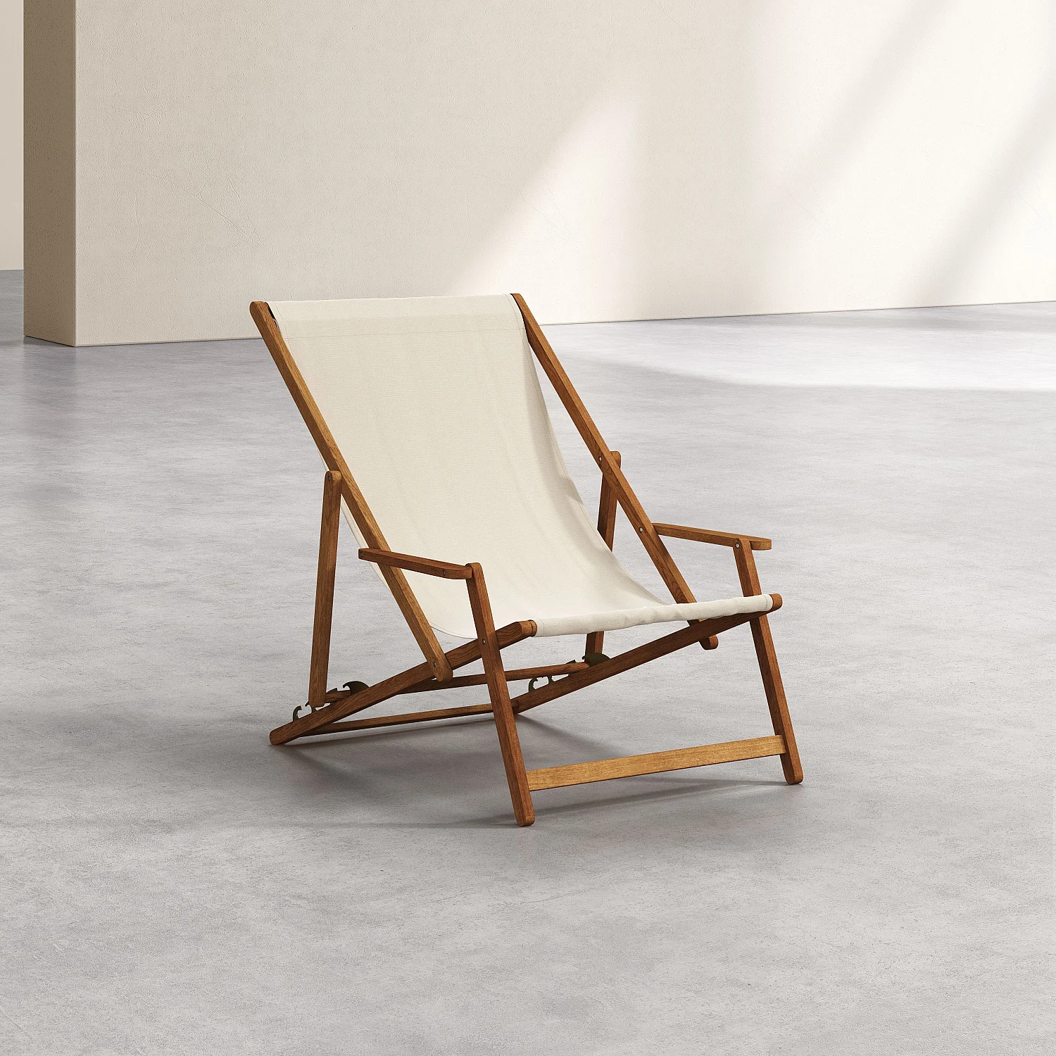 Toile en coton pour chilienne - Ecru (structure vendue séparément) - 5