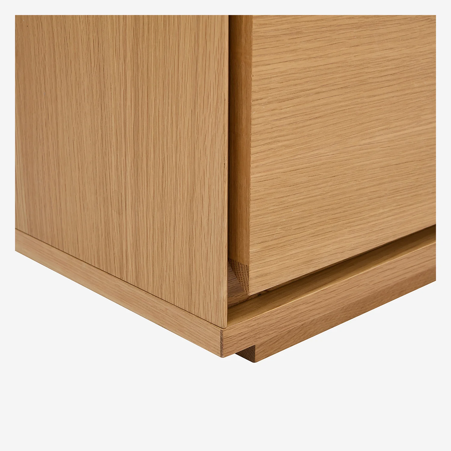 Bibliothèque en chêne - Naturel - 4