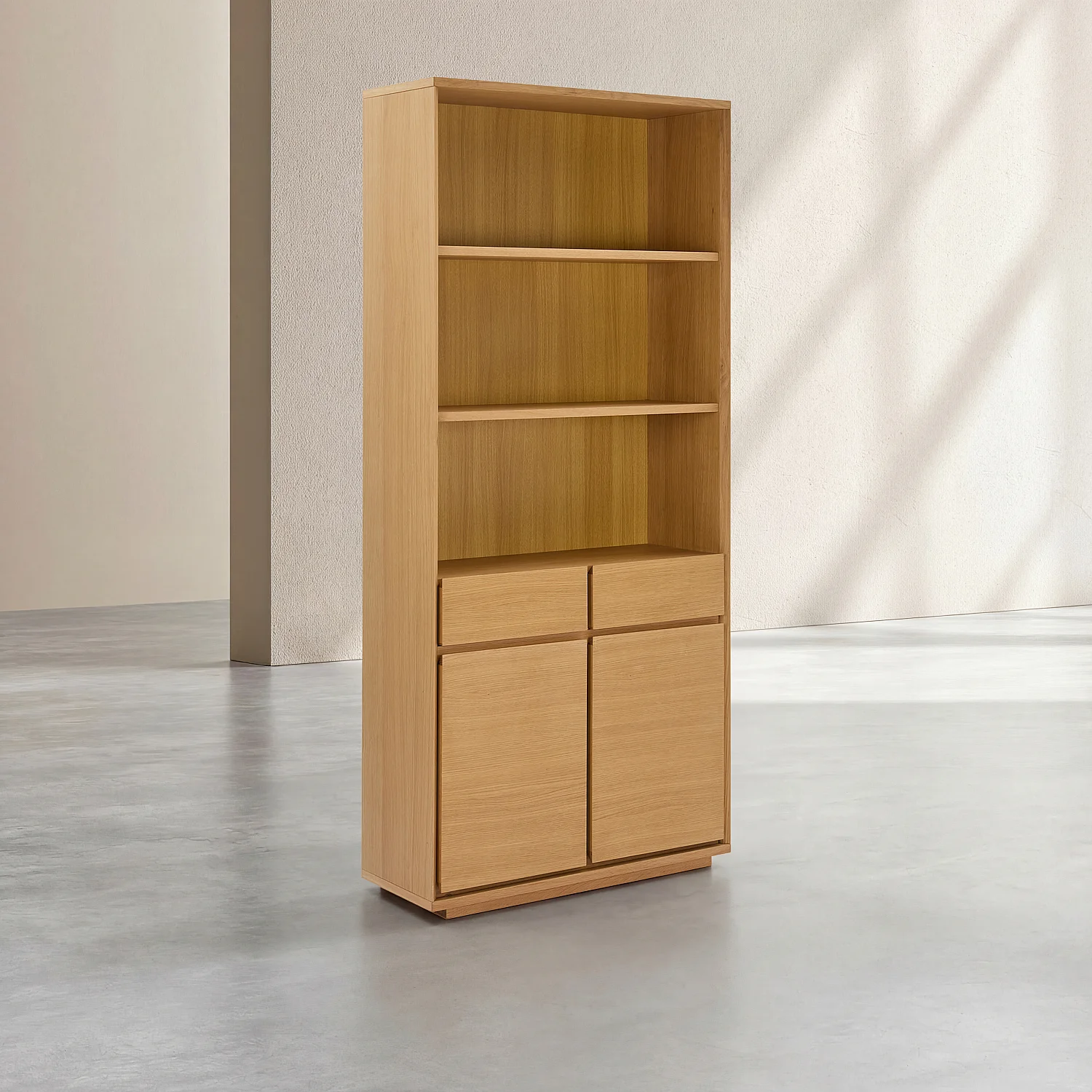 Libreria in rovere - Naturale - 6