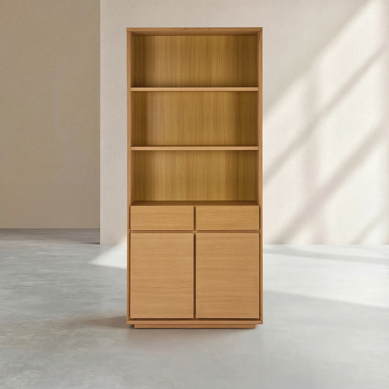 Libreria in rovere - Naturale - 2