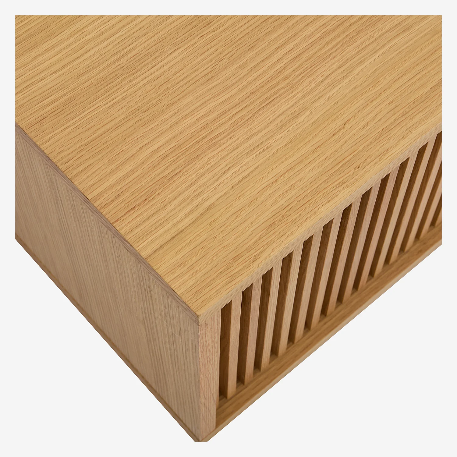 Meuble TV en chêne - Naturel - 5