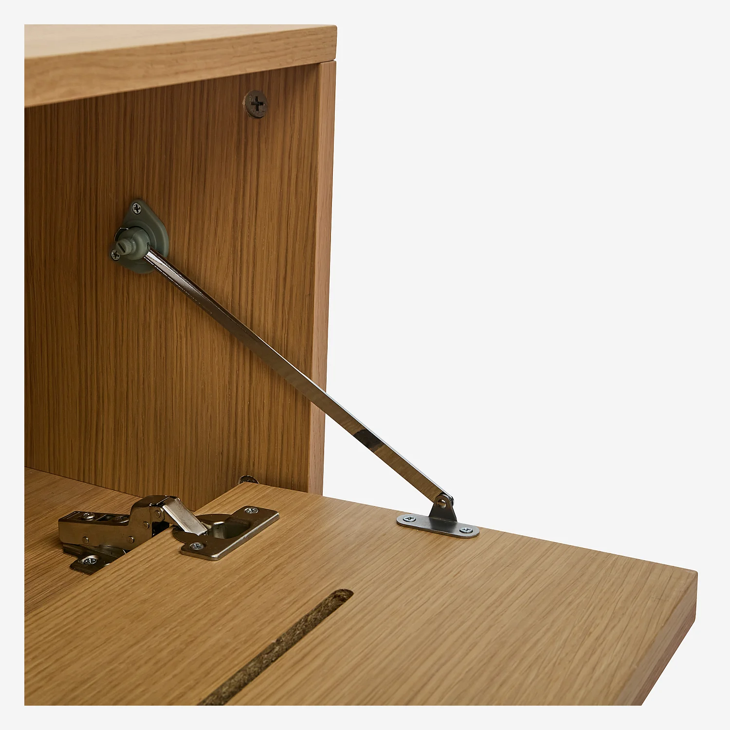 Meuble TV en chêne - Naturel - 9